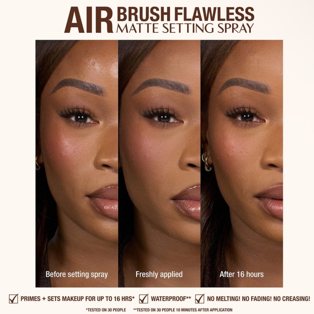 ๐ธ CHARLOTTE TILBURY Mini Airbrush Flawless Matte Blur Setting Spray - Picture 2 of 5